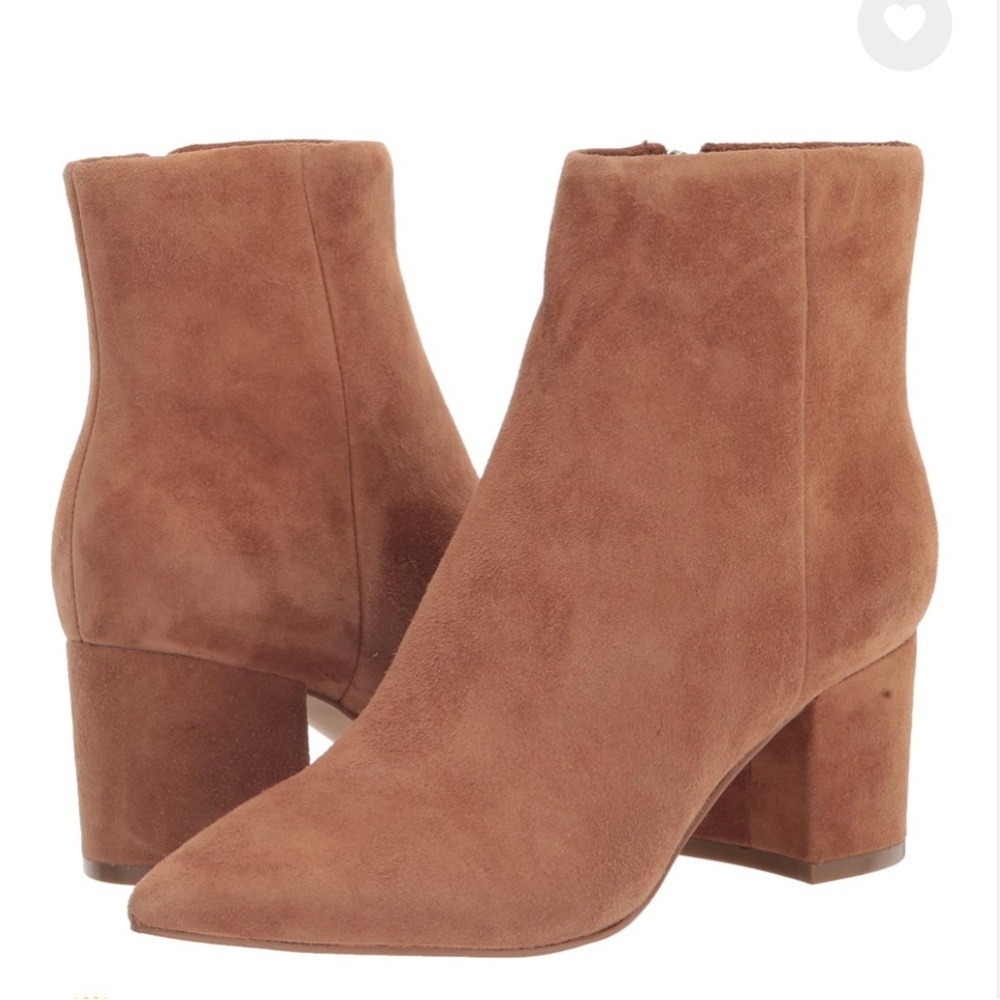 MARC FISHER LTD JARLI BOOTIE STELLA SUEDE SIZE 9 CONGAC